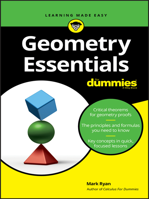 Title details for Geometry Essentials For Dummies by Mark Ryan - Available